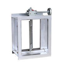 Handwheel air valve drive actuator Common plate valve Manual turbine worm Ohm air volume control valve actuator