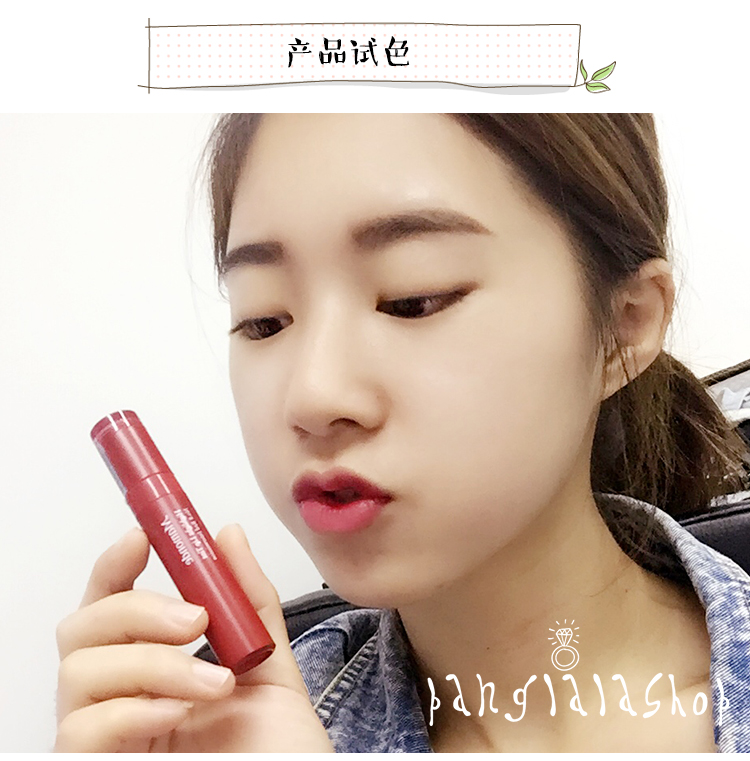 Hàn Quốc Dream Makeup Mousse Matte Lip Glaze Giữ ẩm Giữ ẩm Không làm mất màu Bites Lip Lip Gloss Lip Gloss 09 - Son bóng / Liquid Rouge 	son bóng dior addict lip gloss	