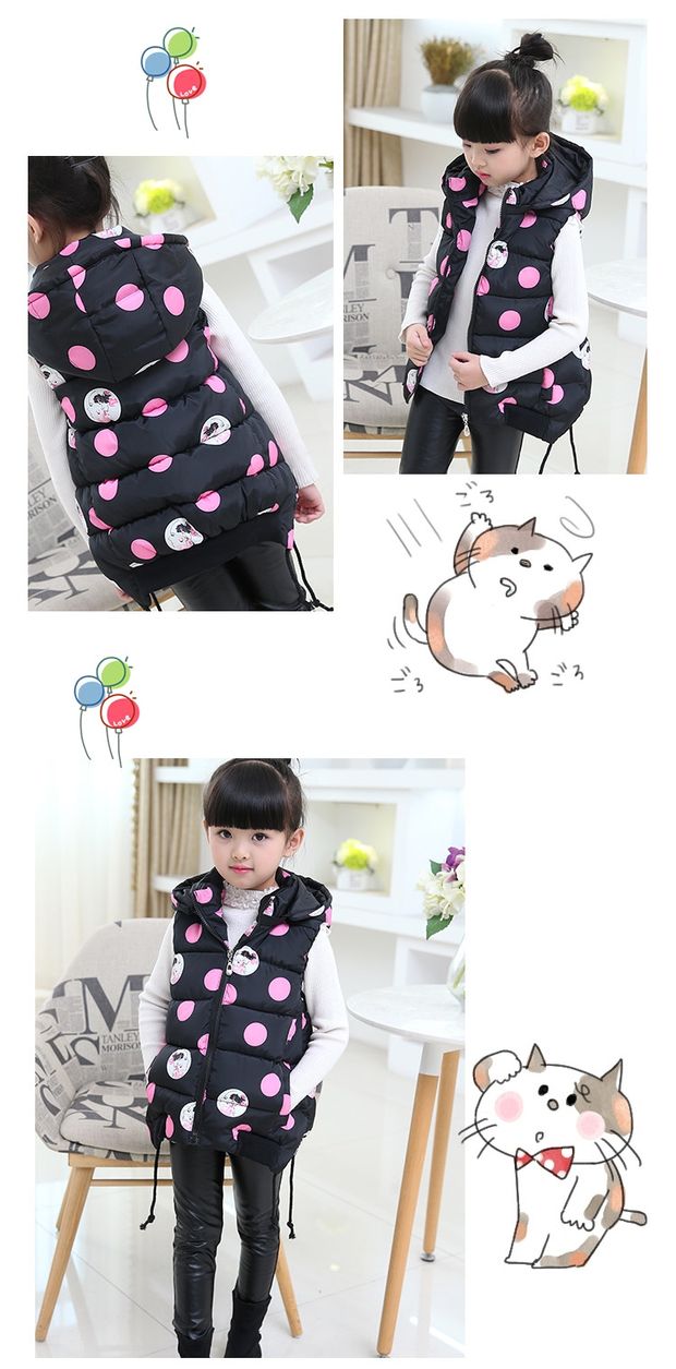 Áo vest nữ mùa đông 2018 mới ấm áp dày lên áo khoác cotton vest vest Hàn Quốc áo gile thu đông cho bé trai
