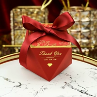 Красная печать Linglong Box+Wine Red лента