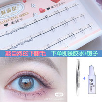 The Phantom Delight Single Cluster Of Eyelash Sticked fd03 Fake Eyelash Sectional Ultra Natural Emulation Vegan Eyepatch Has Been Cut