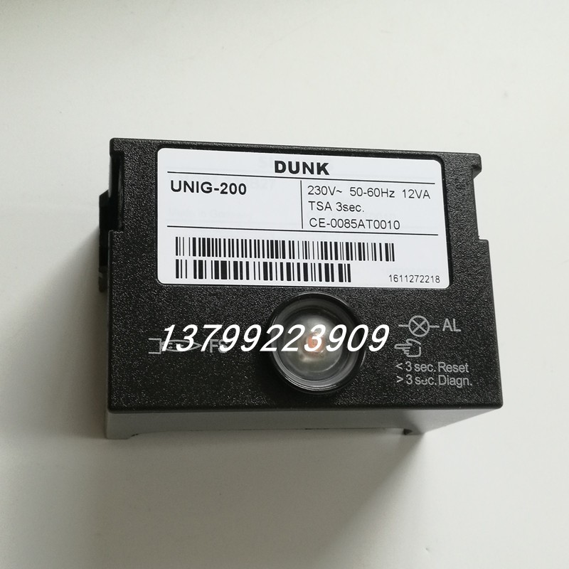 DUNK controller UNIG-200 combustion engine program-controller with burner control box