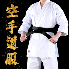 Форма для каратэ 九日山空手道道服男女训练比赛服组手道服成人儿童表演服白色道服