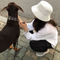 ins White fishermans hat female early spring and autumn Korean version of Joker Japanese sunshade sun hat tide basin hat summer