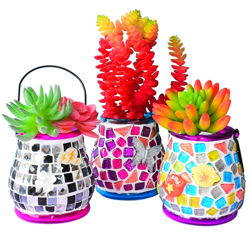 Художественная мозаика, набор материалов, интеллектуальная игрушка, фонарь, «сделай сам», подарок на день рождения