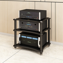 Power amplifier rack power amplifier cabinet audio and video room equipment equipment cabinet movable speaker audio CD bile machine shock stand