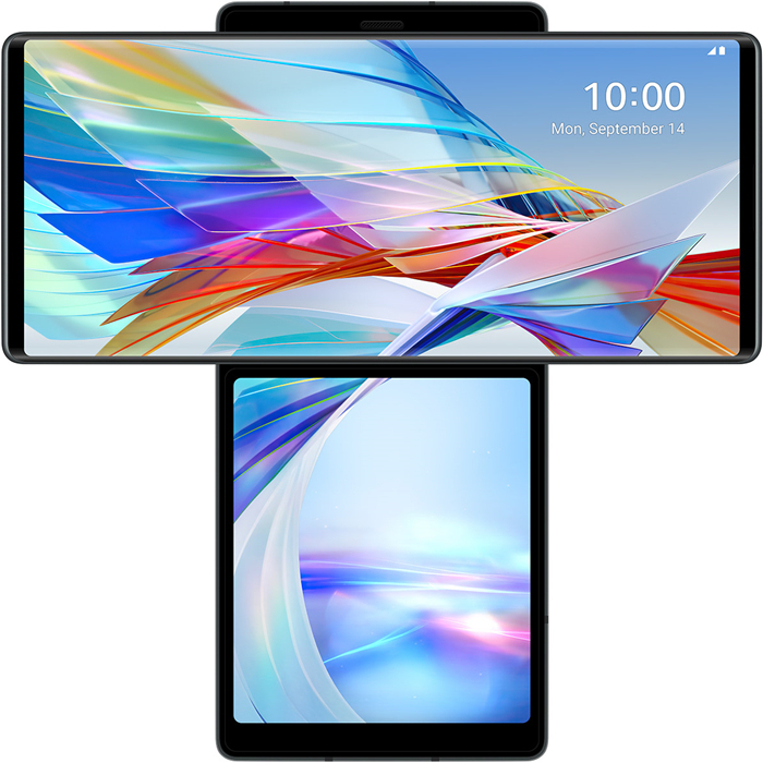 Lg Wing Rotating Phone Dual-Screen Sports Photography Snapdragon Gaming Foldable Mobile Phone with Screen Fingerprint