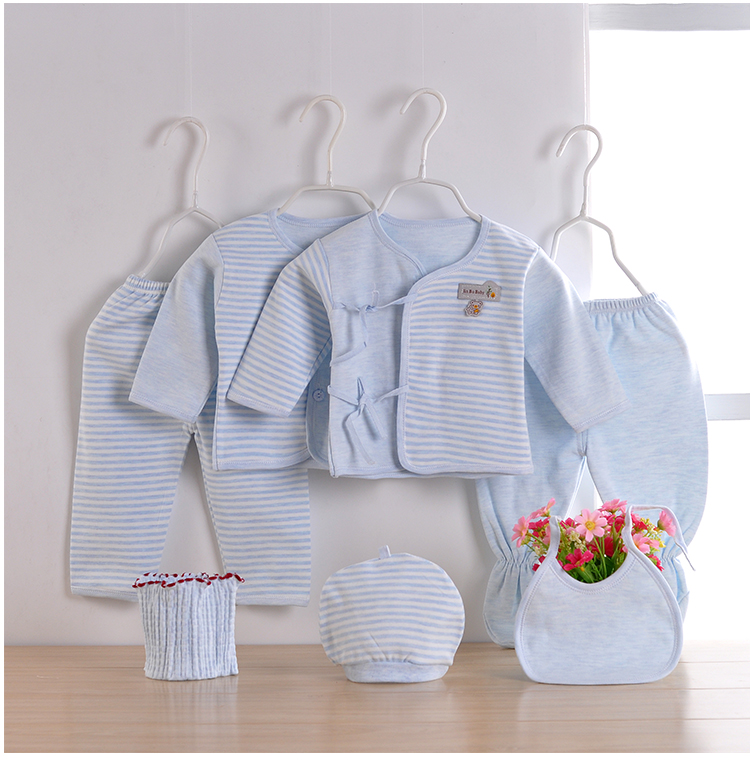 Bộ quần áo sơ sinh cho bé bộ mùa xuân và mùa thu cotton nguyên chất 0-3 tháng trăng tròn nam và nữ bé tặng quà thủy triều set đồ cho bé sơ sinh