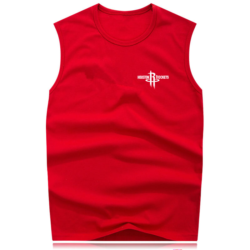 Thể thao vest bông tinh khiết dưới thể dục thở tay t-shirt nam rộng gánh vác vest mùa hè trẻ phiên bản lỏng lẻo