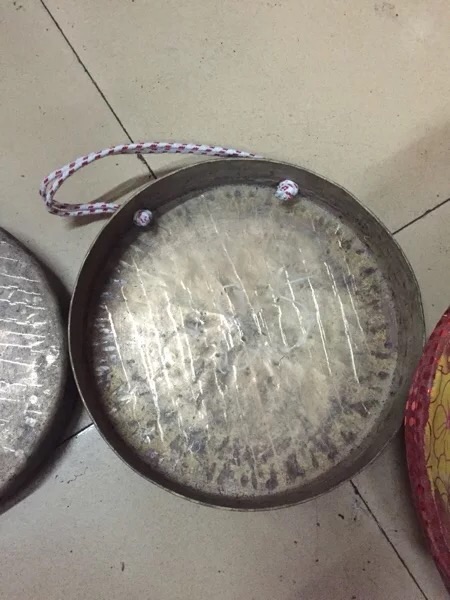 Hand-crafted horse gong bronze high-sided gong; bronze gong Kaidao gong, widely brewed a variety of musical instruments