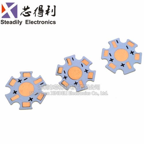Светодиодный зеленый синий светильник, высокая мощность, 1W, 3W