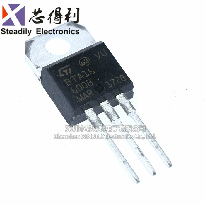 Thyristor hai chiều thân thiện với môi trường mới trong nước BTA16-600B mới và chất lượng tốt