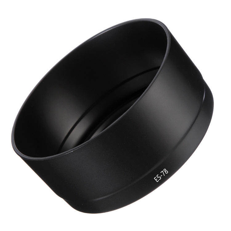 ES-78 Lens hood for Canon 501 2L 50 1 2L 50mm f1 2 LUSM72mm Sunshade reverse buckle