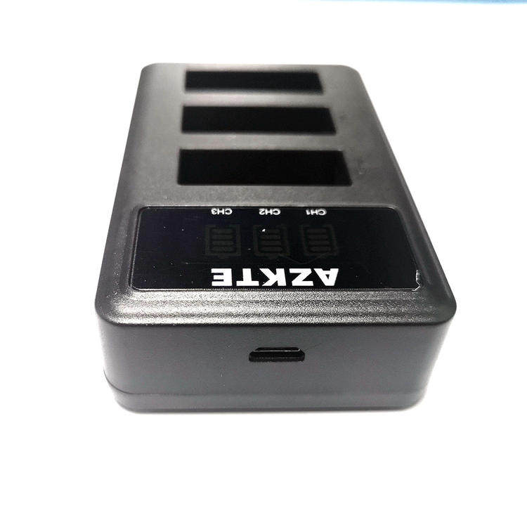 SJCAM SJ4000 battery charger three-charge LCD power display SJ5000 SJ6000