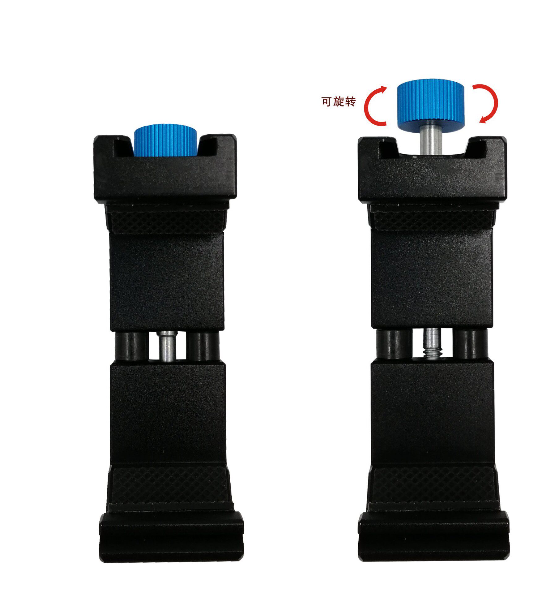 Factory direct mobile phone clip E word clip one word clip mobile phone clip multifunctional mobile phone bracket tripod selfie stick