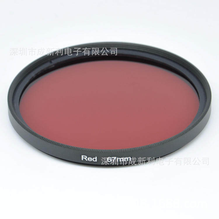 67mm red filter camera digital filter monocular filter panchromatic filter color filter RED