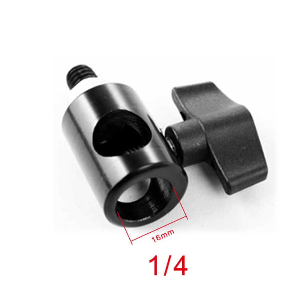 Photographic equipment accessories camera lamp holder led flash 1 4 photography lamp holder adapter tripod conversion interface