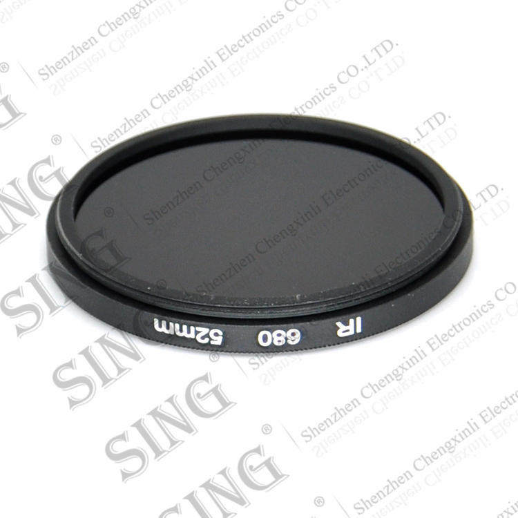 Infrared Filter IR680 Single Eye Filter Camera Filter Digital Filter Infrared Filter 52mm