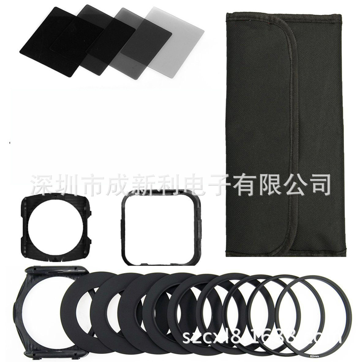 20in1 square filter set ND2 ND4 ND8 ND16 G ND2 G ND4 G ND8 17IN1