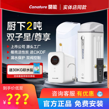 Kaineng Gemini Central Water Purifier Exclusive Series Water Softener Whole House Large Flow Kitchen Direct Drinking Water Purification Set