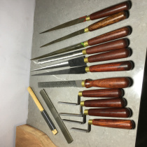 Woodworking Alien Horse Tooth Filing Seven Rod Filing Round Flat Light Filing High Foot Filing With A Tip Finished Product Hand Available.