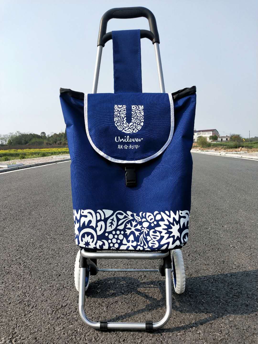 Vegetable cart Small pull car Light hand car Old man portable folding trolley car Household cart Cart shopping cart