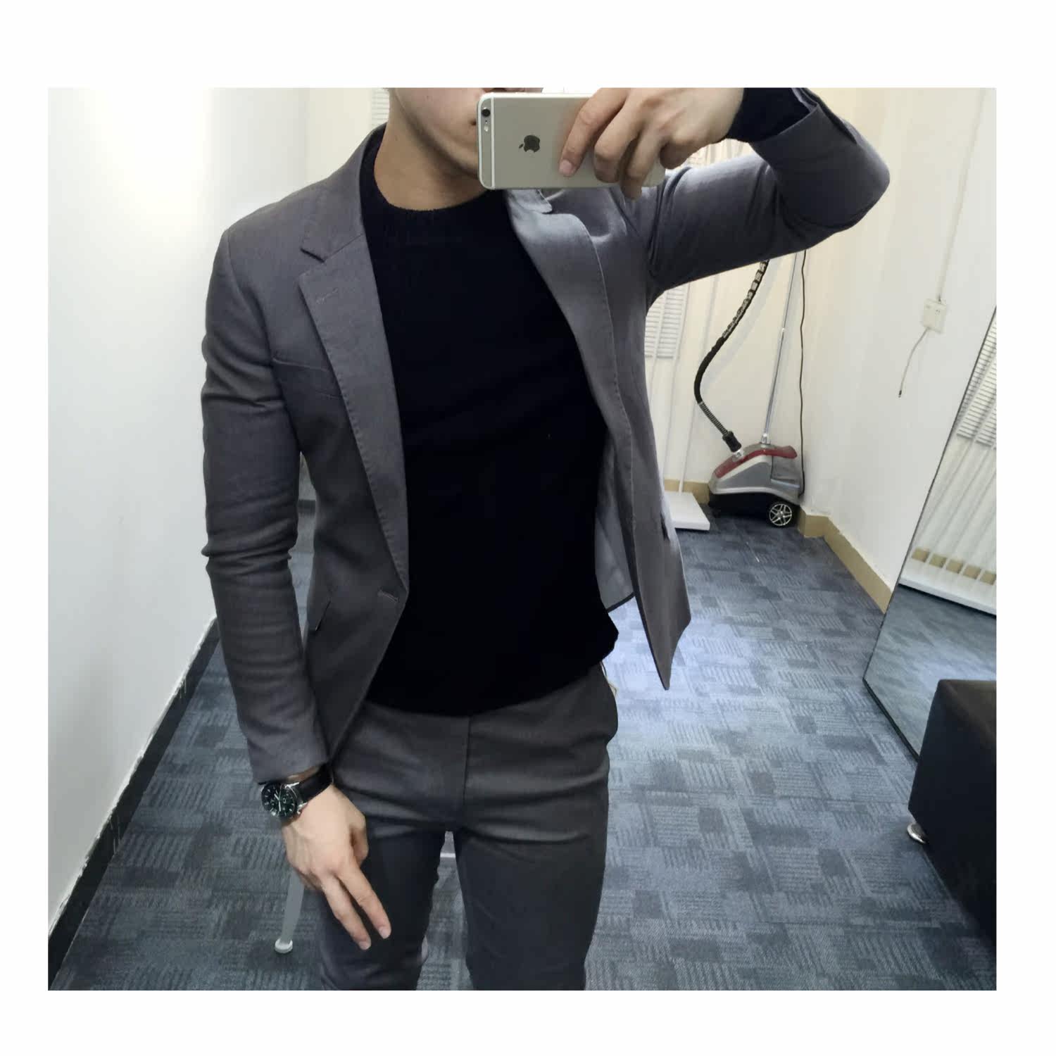 Costume homme en coton pour automne - Ref 1553875 Image 10