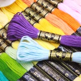 Оригинальная линия вышивки DMC 482 Color Cotton Line AR117 серия проводка линия пополнения скрещенной стежки потока ветви вышивка ручной работы ручной работы ручной работы