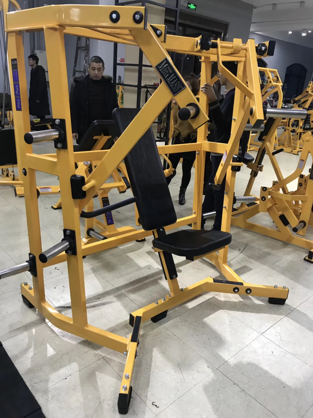 Hummer fitness equipment Transfer-type wide angle chest push trainer Sitting chest push chest muscle training