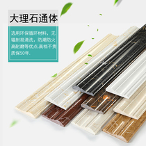 All-body marble line door and window cover door cover artificial stone edge line into the house dumb mouth TV background wall frame