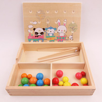 Montessori Early Teach Montessori Educational Enlightenment Teaching Aids Clip-Clip Fine Action Training 2-5 years old