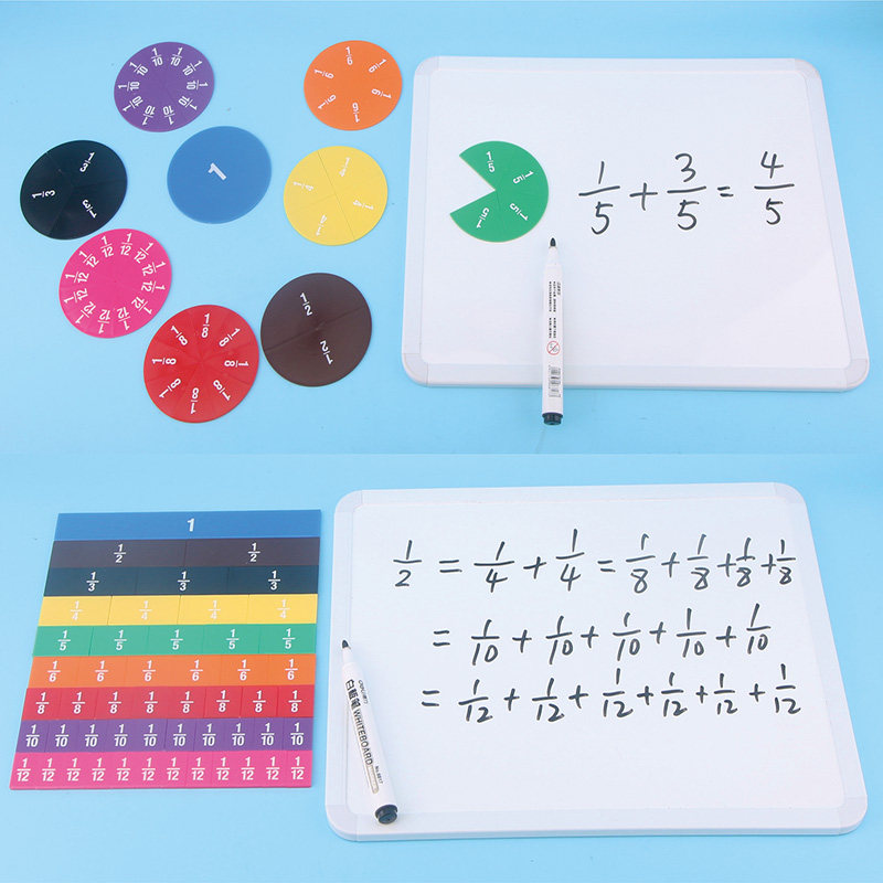 Mon Maths Kindergarten Elementary School Students Study Score Demonstrator Plus Minus Score Round Score Wall Bisected Teaching Aids