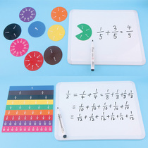 Mon Maths Kindergarten Elementary School Students Study Score Demonstrator Plus Minus Score Round Score Wall Bisected Teaching Aids