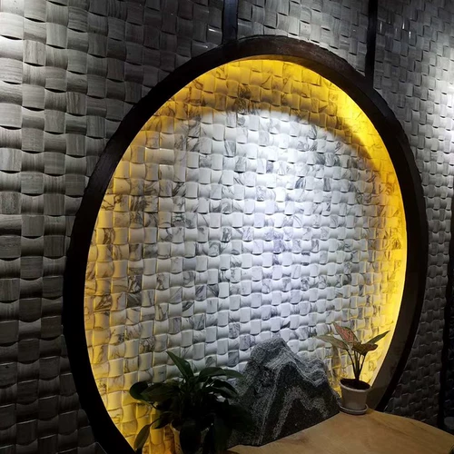 Натуральный мраморная нефритовая мозаика внутренняя телевизионная фоновая настенная стена гостиная диван диван крыльца