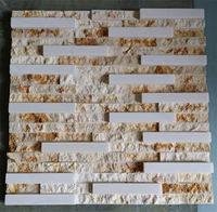 Золотая натуральная лапша + кристально-белые полоски