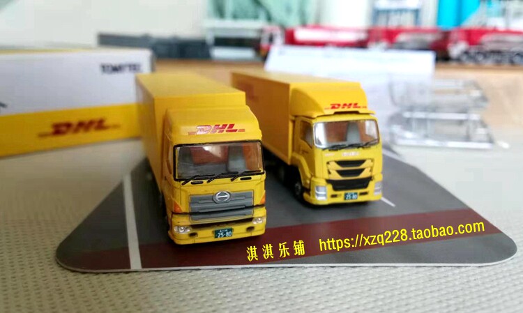 Модель машины tomytec㊣ n型 1:150冷冻冷藏运输卡车 krs group 佐川急便  dhl