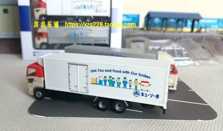 Модель машины tomytec㊣ n型 1:150冷冻冷藏运输卡车 krs group 佐川急便  dhl