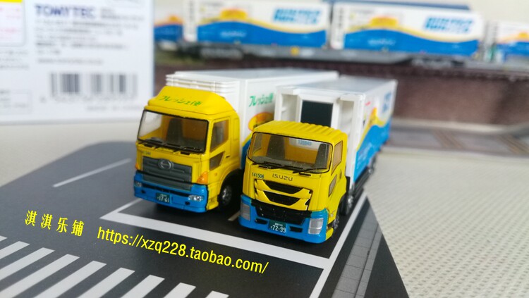 Модель машины tomytec㊣ n型 1:150冷冻冷藏运输卡车 krs group 佐川急便  dhl