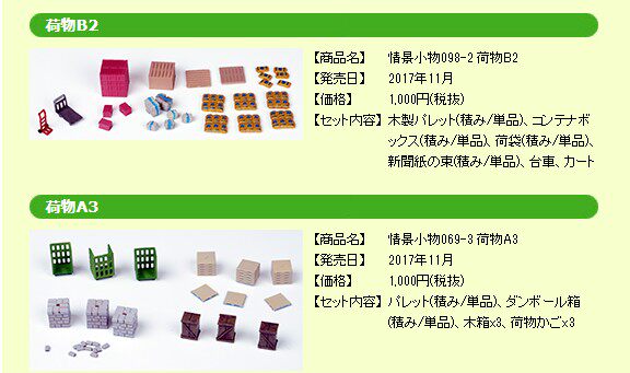 Модель машины tomytec ㊣1：150建筑模型场景小物    荷物a2、b2