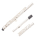 Murphyt mạ bạc sáo sáo sáo nhạc cụ chính hãng 16 lỗ 17 lỗ đóng lỗ C điều chỉnh sáo bạc / miễn phí vận chuyển - Nhạc cụ phương Tây kèn trumpet Nhạc cụ phương Tây