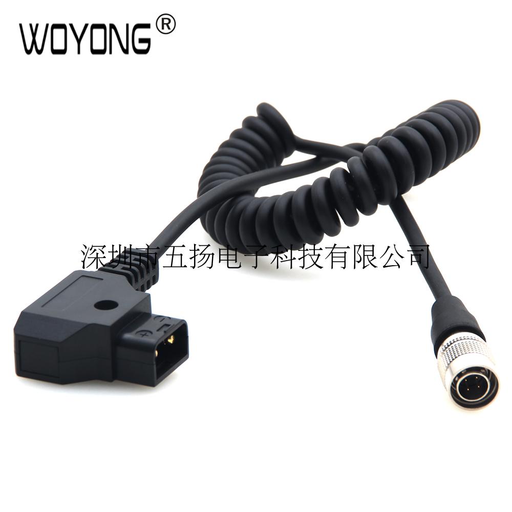 Woyong D-tap to Hase 4 needles Sound Devices 688 633 zoom F8 power cable