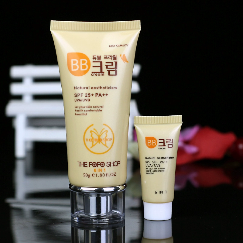 Authentic BB cream the fofo shop chống mồ hôi nước trang điểm che khuyết điểm lỗ chân lông dạng lỏng mạnh mẽ giữ ẩm