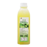 Магазин возвращается к Qianlian Qingqing Frozen Lemon Green Orange Juice 1200G, содержащее сахарное лимонное сок Kumzed, прямо на пить