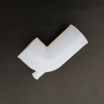 Foot Bath Massage Hose Tube Curve Heater Connect Tube White Rubber Tube Foot Basin Accessories