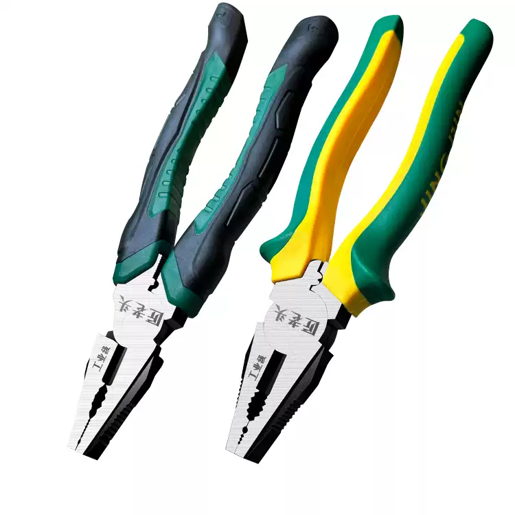 工业级多功能保险丝钳老虎钳多功能万用斜口手钳尖嘴钳子剪钢丝钳电工工具 【斜口钳】