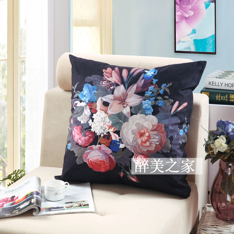 60x60 đệm xưởng nhà trực tiếp với một đệm đi văng lớn bìa sang trọng ngắn lõi-đứng về phía gối mùa đông - Trở lại đệm / Bolsters Chăn tiện ích