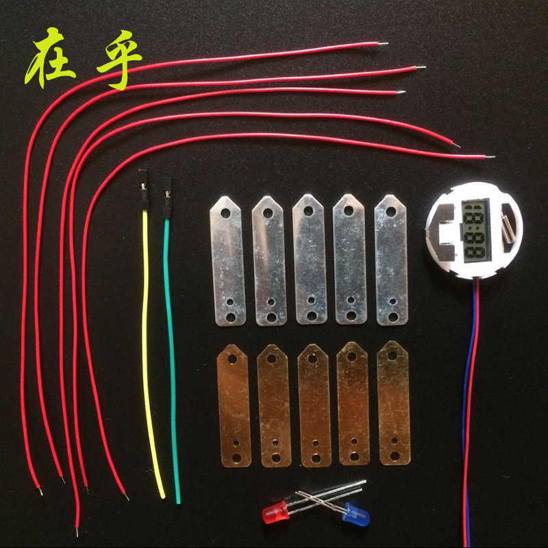 Fruit Power Generation Experimental Electrode Zinc Flake Copper potatoes Power Generation Fruit Battery Materials DIY Physics Science Experiment