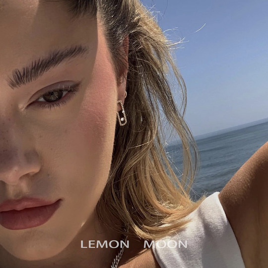 Classic and timeless ~ Kendou's same style micro-encrusted zircon brooch paper earrings European and American fashionable niche earrings studs and ear clips