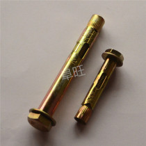 Galvanized hexagon inner expansion screw Built-in expansion screw Floor expansion cone mother pull explosion M6M8M10M12
