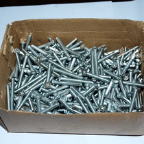 GB819 galvanized cross flat head screw countersunk head screws M3 * 6-30mm 100